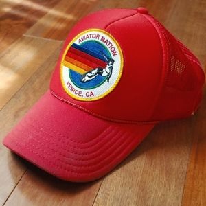 Blue Corduroy Trucker Hat 